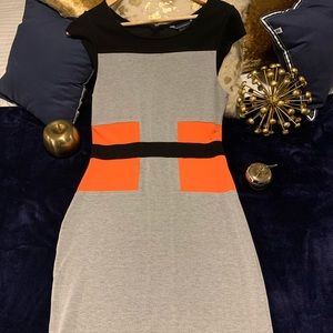 French Connection Color Block Dress